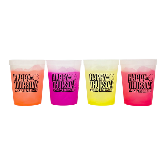 Happy Thursday Color Changing Cup 4-Pack